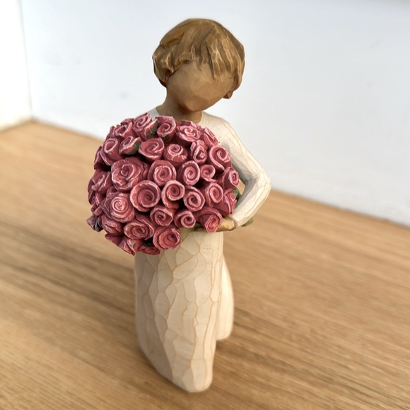 Willow Tree Abundance figure love roses Mother’s Day  gift wedding valentines - Picture 2 of 5
